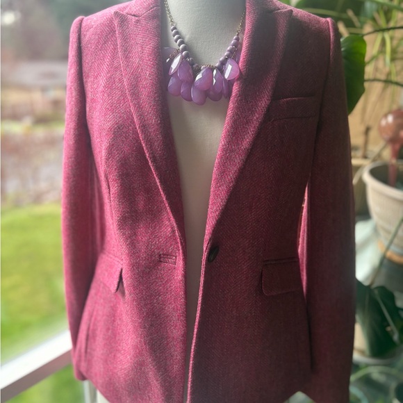 Boden Jackets & Blazers - Boden Rich Plum Single-Button Tailored Blazer